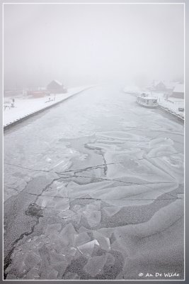 Olen : 't kanaal in de winter