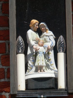 Heilige Familie (detail) - Koopmansstraat 23