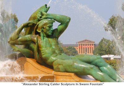 021  Alexander Stirling Calder Sculpture In Swann Fountain.JPG