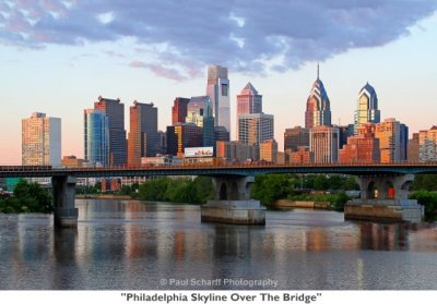 034  Philadelphia Skyline Over The Bridge.JPG