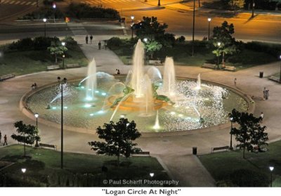 103  Logan Circle At Night.JPG