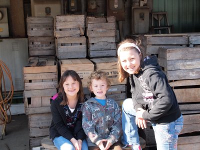 Getting ready to pick some pumpkins