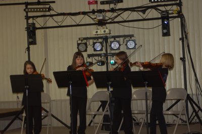 Rory's quartet warming up