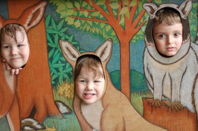 Our 3 little woodland creatures (Bear Branch Nature Center)