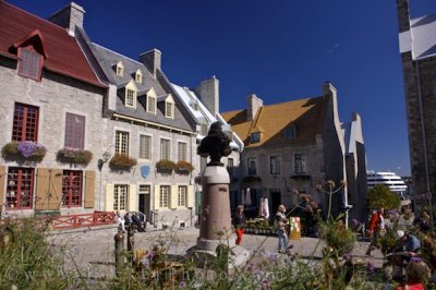 Place-Royale in Old Quebec