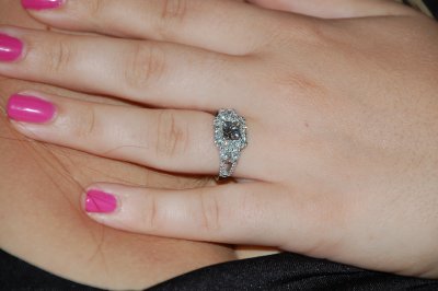 The new engagement ring