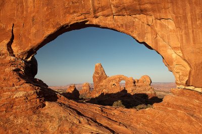 Turret Arch Through North Window