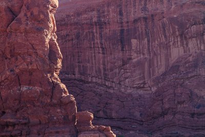 Indian Face in Rock