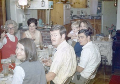 Thanksgiving dinner at Barb's