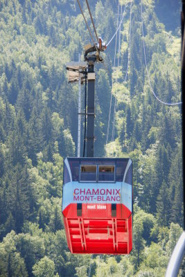 Mont Blanc  L'Aiguille du Midi Chamonix France 2011