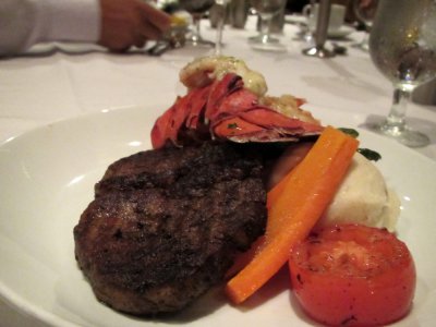 The food was incredible.