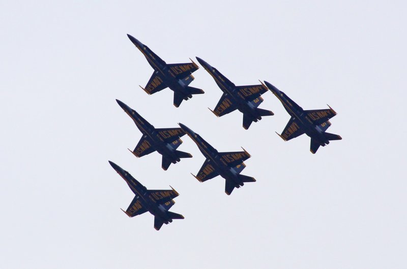 US Navy Blue Angels; McDonnell Douglas (Boeing) F/A-18C Hornet