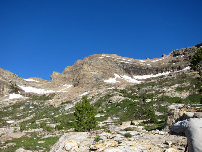 Snowcock country above Island Lake in the Ruby Mountains