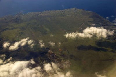 Flying to the big Island (Hawaii)