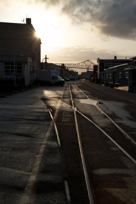 Old Rail Sidings, Astoria, Oregon