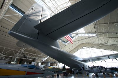 Tail of the Spruce Goose (super-wide angle)
