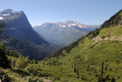 Mount Oberlin and Logan Creek Valley