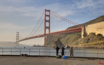 Golden Gate from Fort Baker