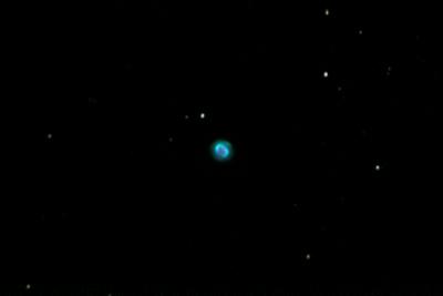 NGC7662 Blue Snowball Nebula in Andromeda