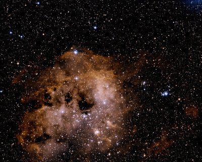 IC410 (DSS Red and Blue Plates)