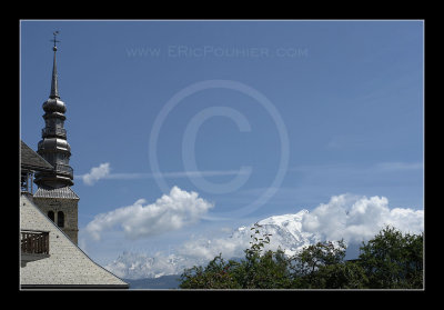 Mont Blanc depuis Combloux