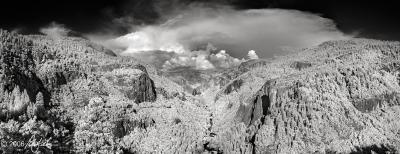 View from 120 down Merced River
