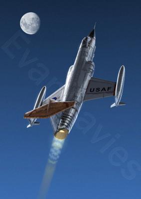 Into the heavens  (F-104)