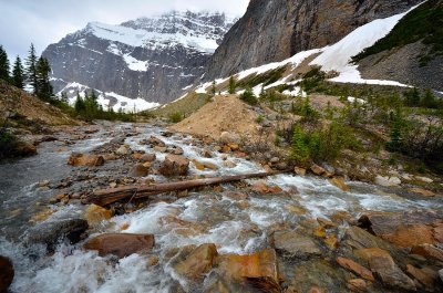 Mount Edith Cavell stream, Jasper NP