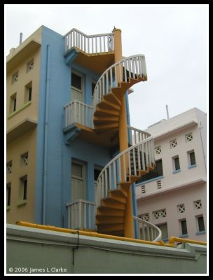 Funky stairway