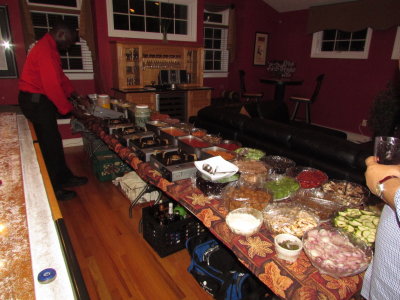 July 28, 2012: Italian Dinner Night at the Lawrences