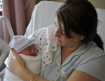 Brayden and Mom