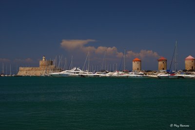 Rhodos city - harbour