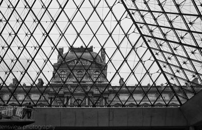 Through The Louvre Pyramid