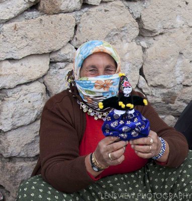 Villager At Sarhatli Underground City