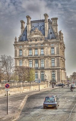 The Louvre From Quai des Tuileries