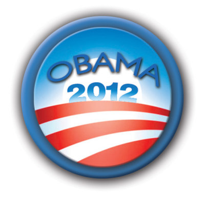 Obama 2012 Button