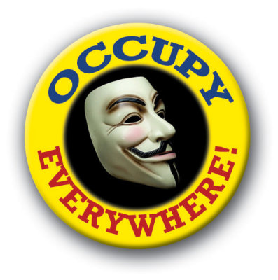 Occupy Everywhere! Button