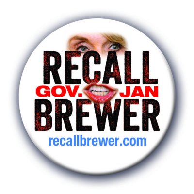 Recall Governor Brewer Button