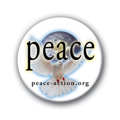 Peace Dove Button