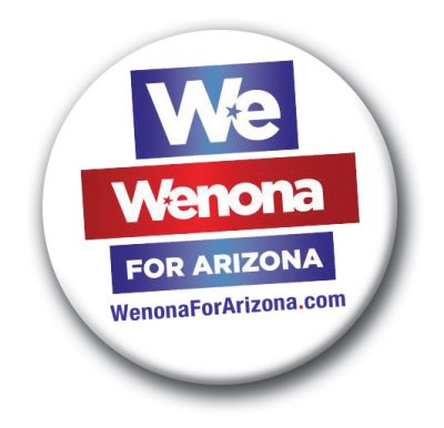 Wenona For Arizona Button