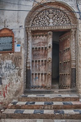 Door of Tipu Tips House
