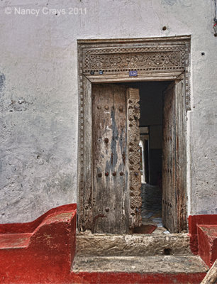 An Old set of Carved Doors