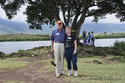 Bill and Nancy by Lake