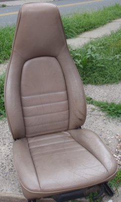 Porsche seats reupholstery