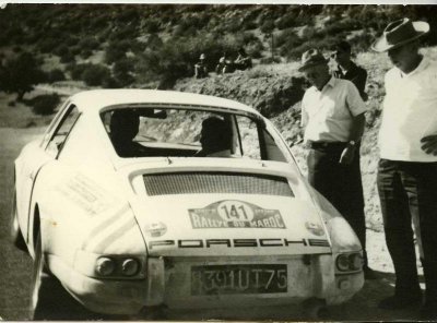 Rallye of Maroc, driven by Buchet