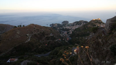 From Castelmola - a panoramic view