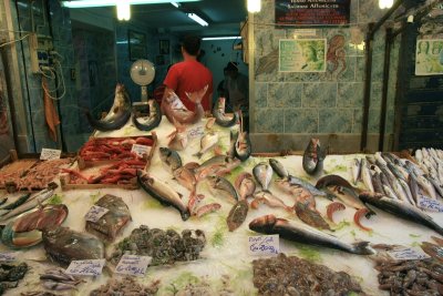 Palermo fish market