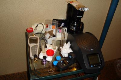 Mini Lab in Hotel Room