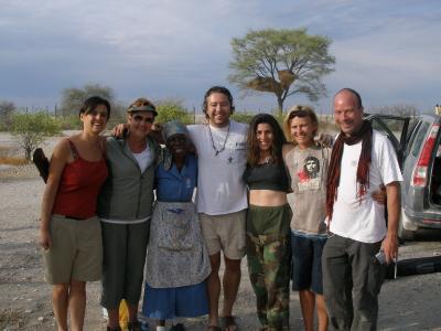 with our Southafrican friends