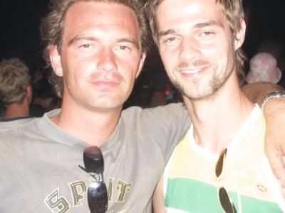 Rock Werchter 2006 : more celebs, BVs (Famous flemish faces),photo taken by Kris V